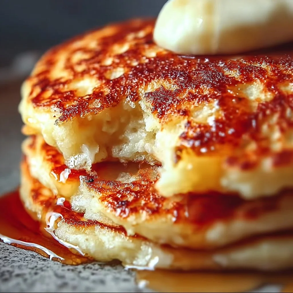 Flourless Cottage Cheese Pancakes