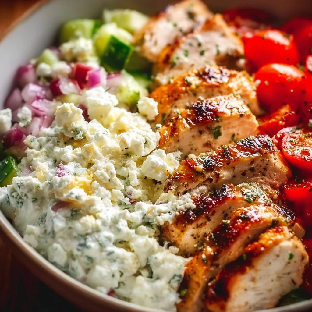 Greek Chicken Bowls