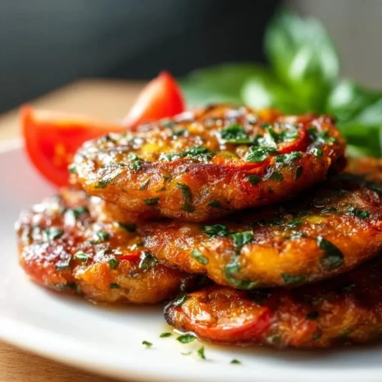 Delicious Greek tomato fritters served with dipping sauce