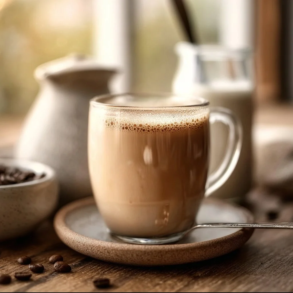 Healthy coffee creamer options for a nutritious morning beverage