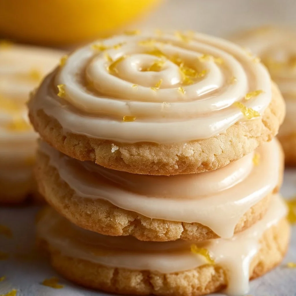 Lemon Frosted Cookies