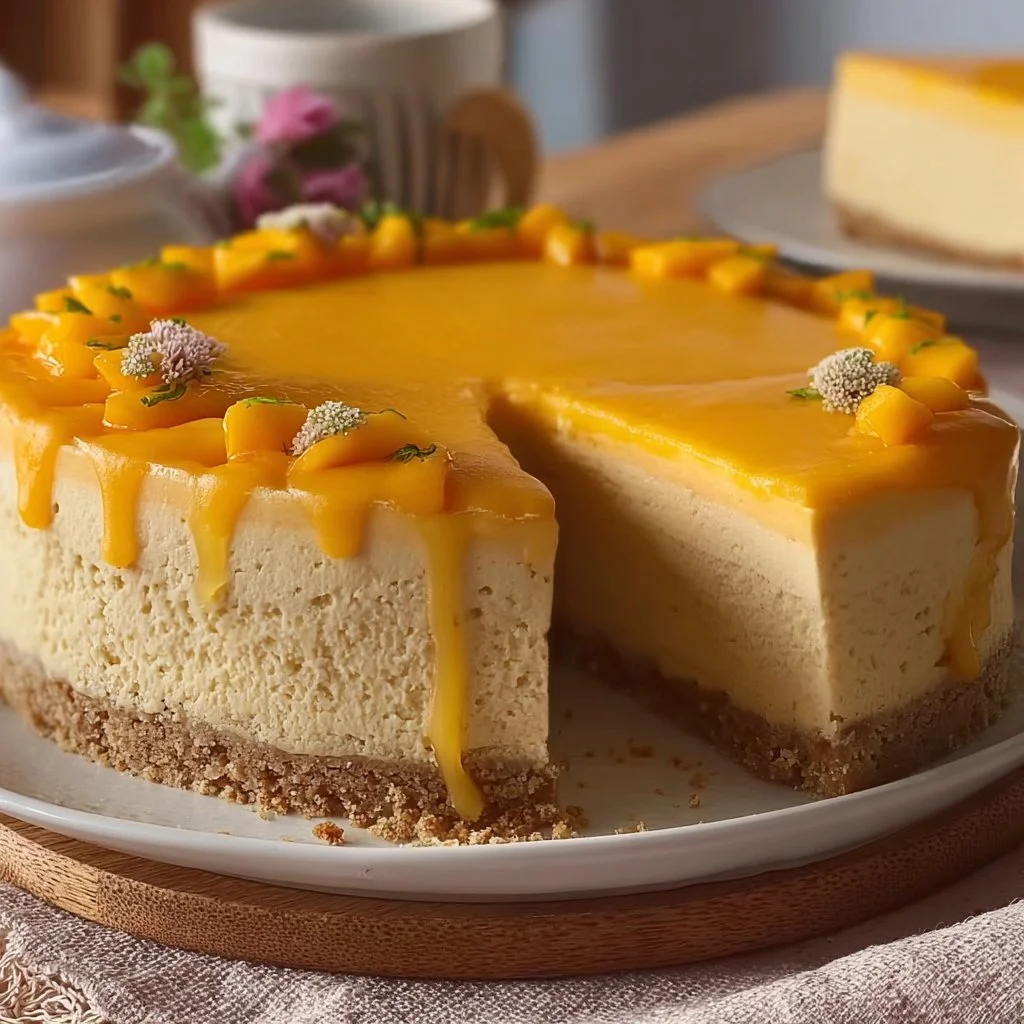 Mango Mousse Cake