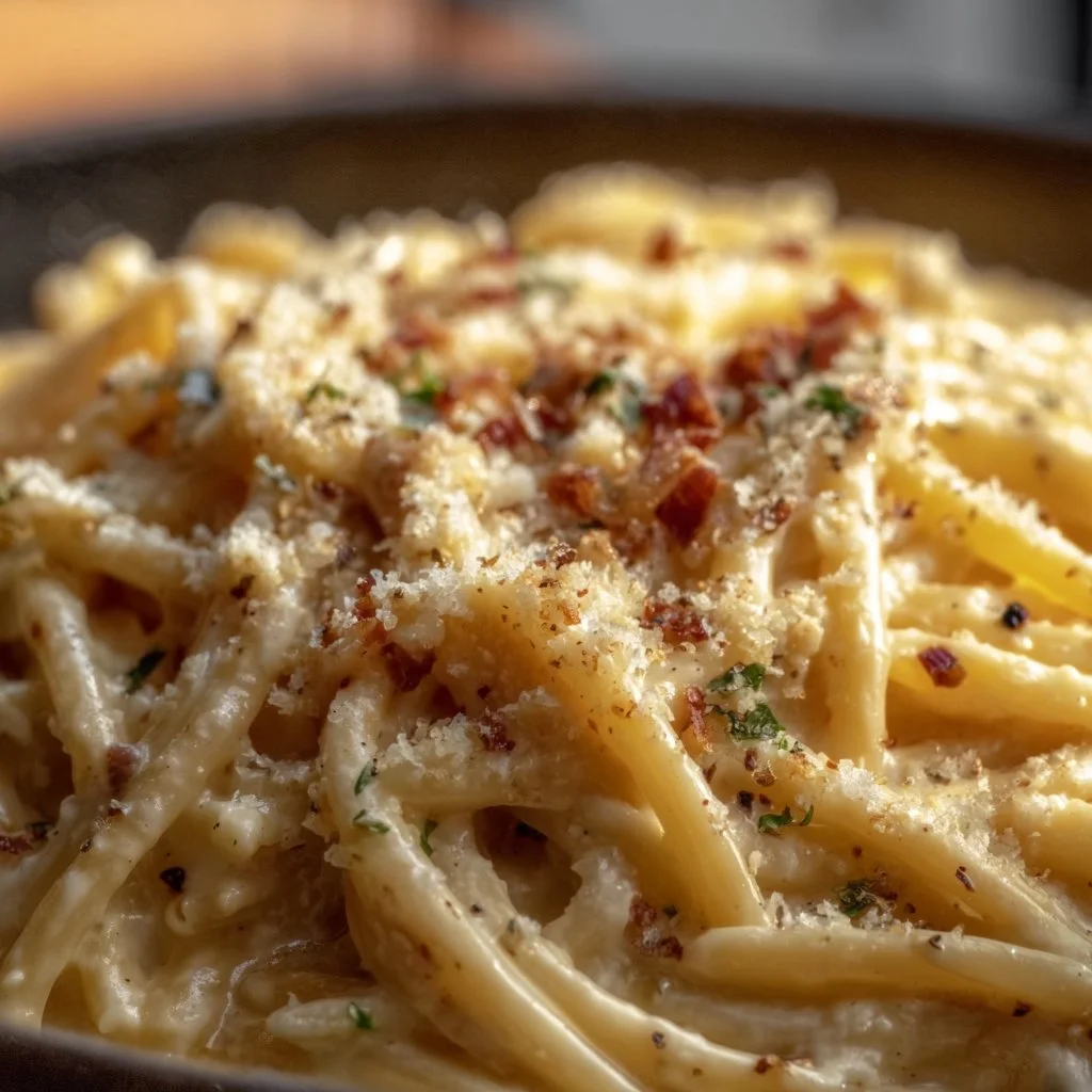 One Pot Creamy Garlic Pasta
