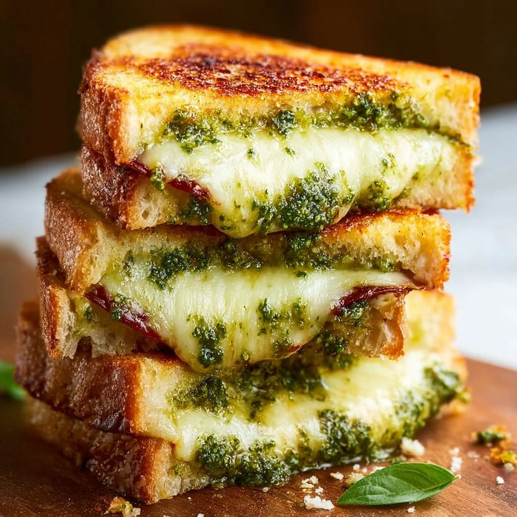 Pesto Grilled Cheese