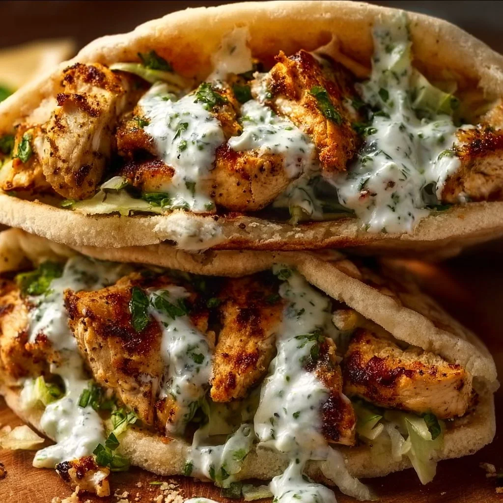 Sheet Pan Chicken Pitas with Herby Ranch