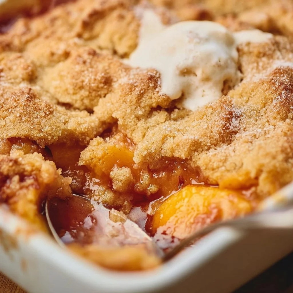 Southern-Style Gluten Free Peach Cobbler