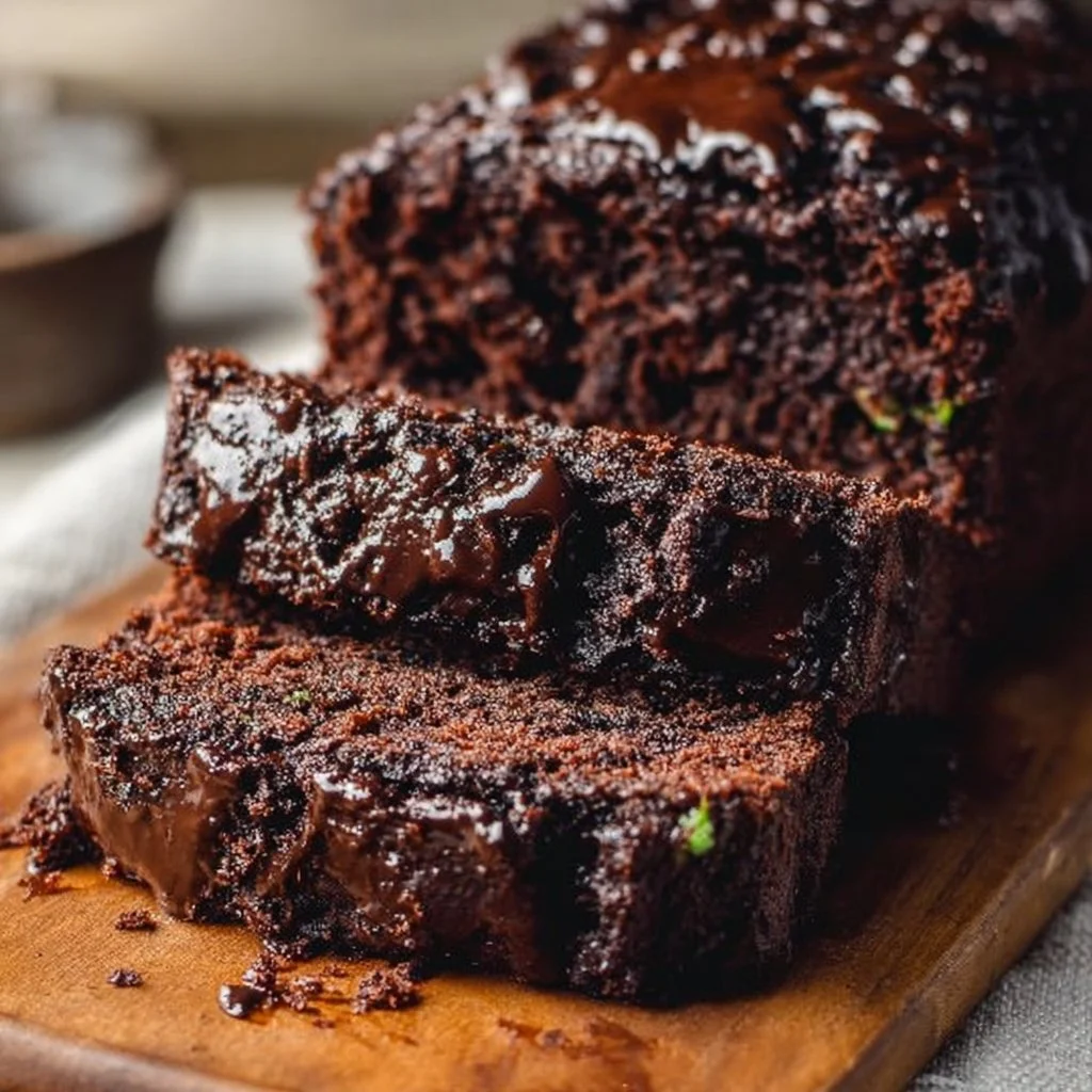 Super Moist Double Chocolate Zucchini Bread