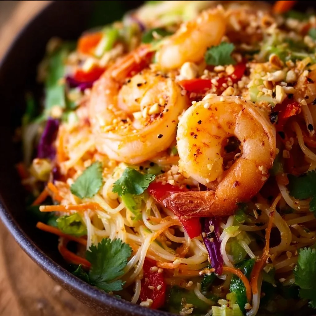 Thai Shrimp Noodle Salad