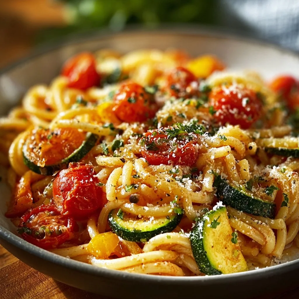 Tomato Zucchini Pasta