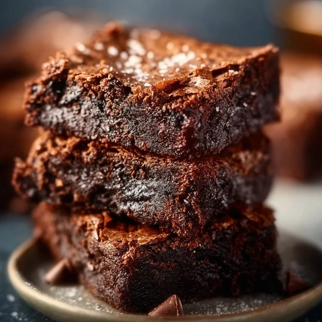 Delicious vegan brownies with rich chocolate flavor and wholesome ingredients.