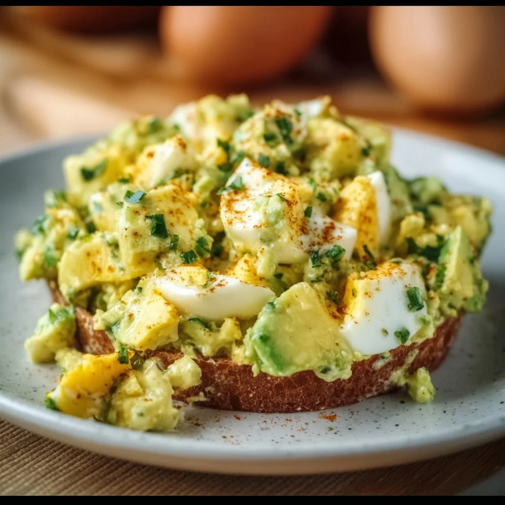 Zesty Avocado Egg Salad
