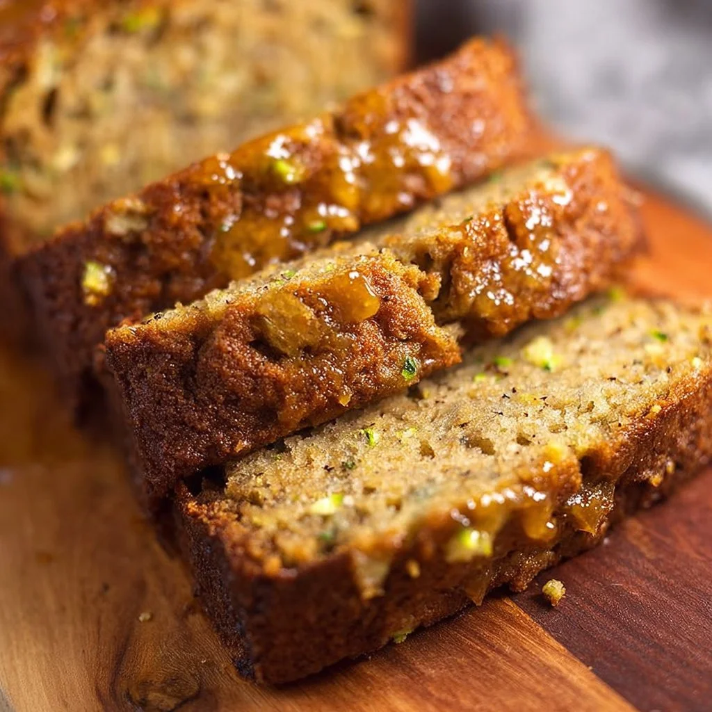 Zucchini Banana Bread