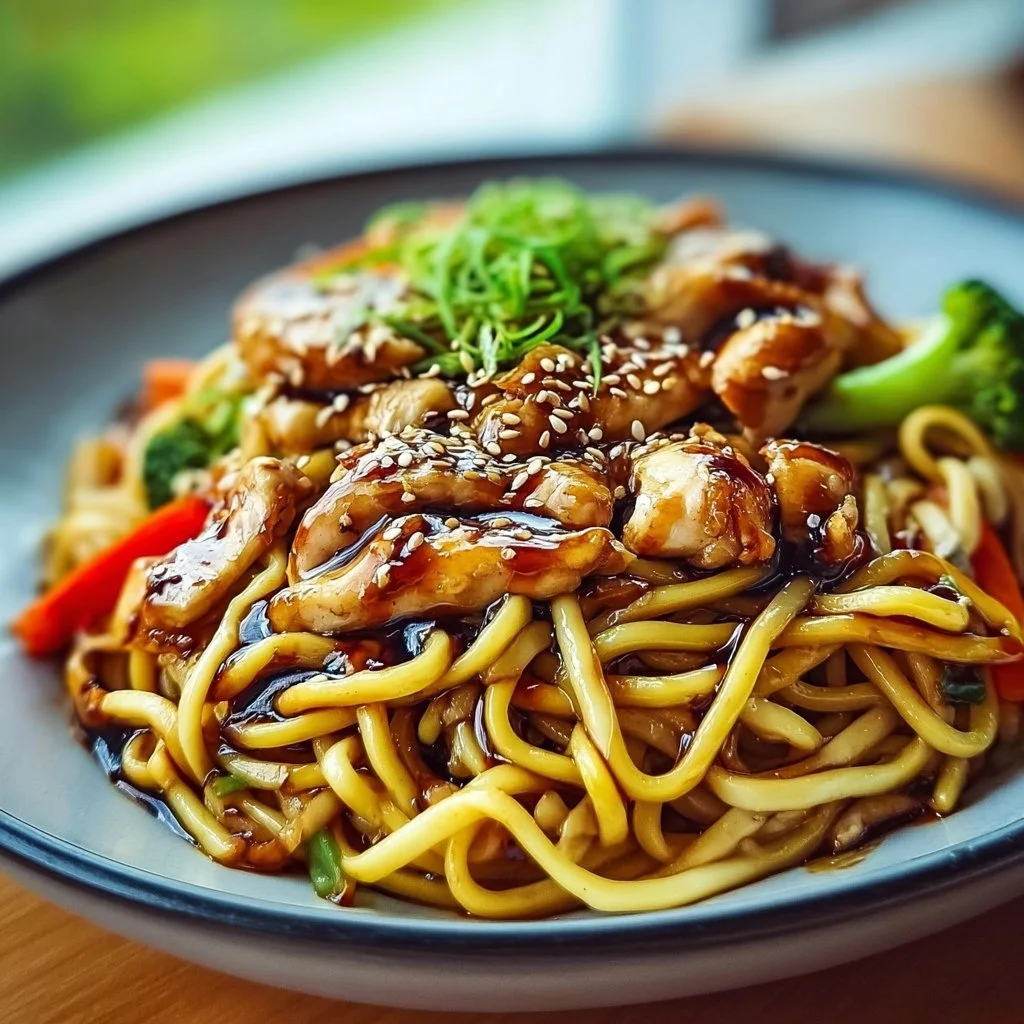 Chicken Teriyaki Noodles