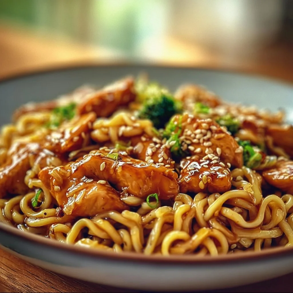 Chicken Teriyaki Noodles
