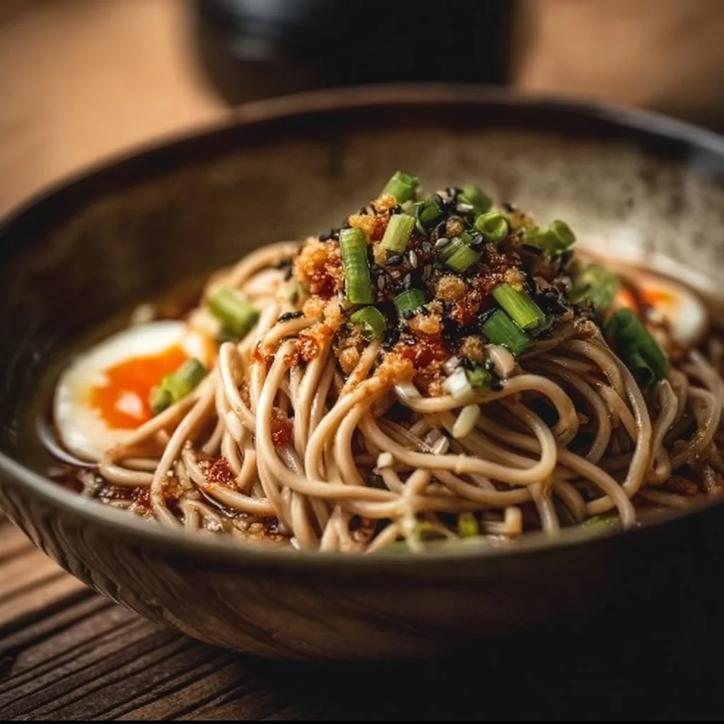 Creamy Miso Soba Noodles