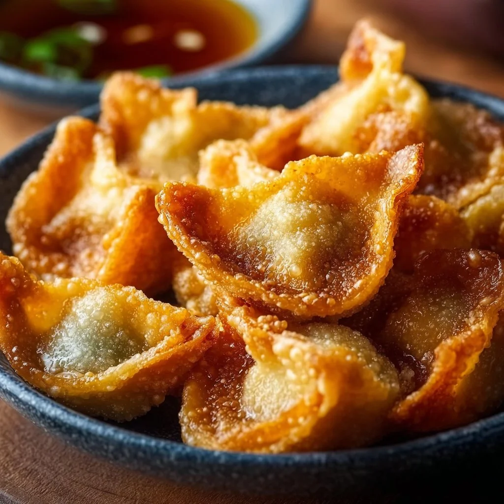 Crispy Curry Vegetable Wontons
