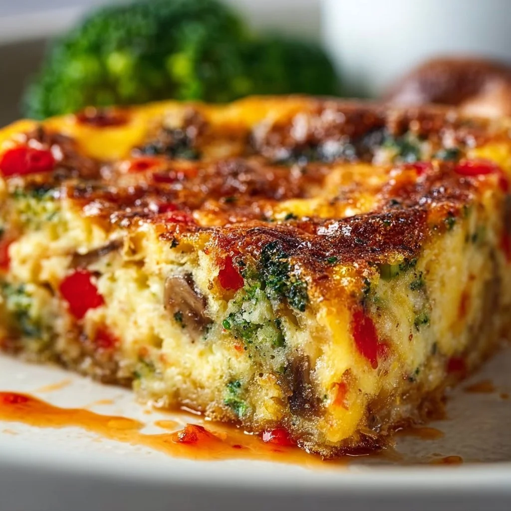 Crustless Veggie Quiche