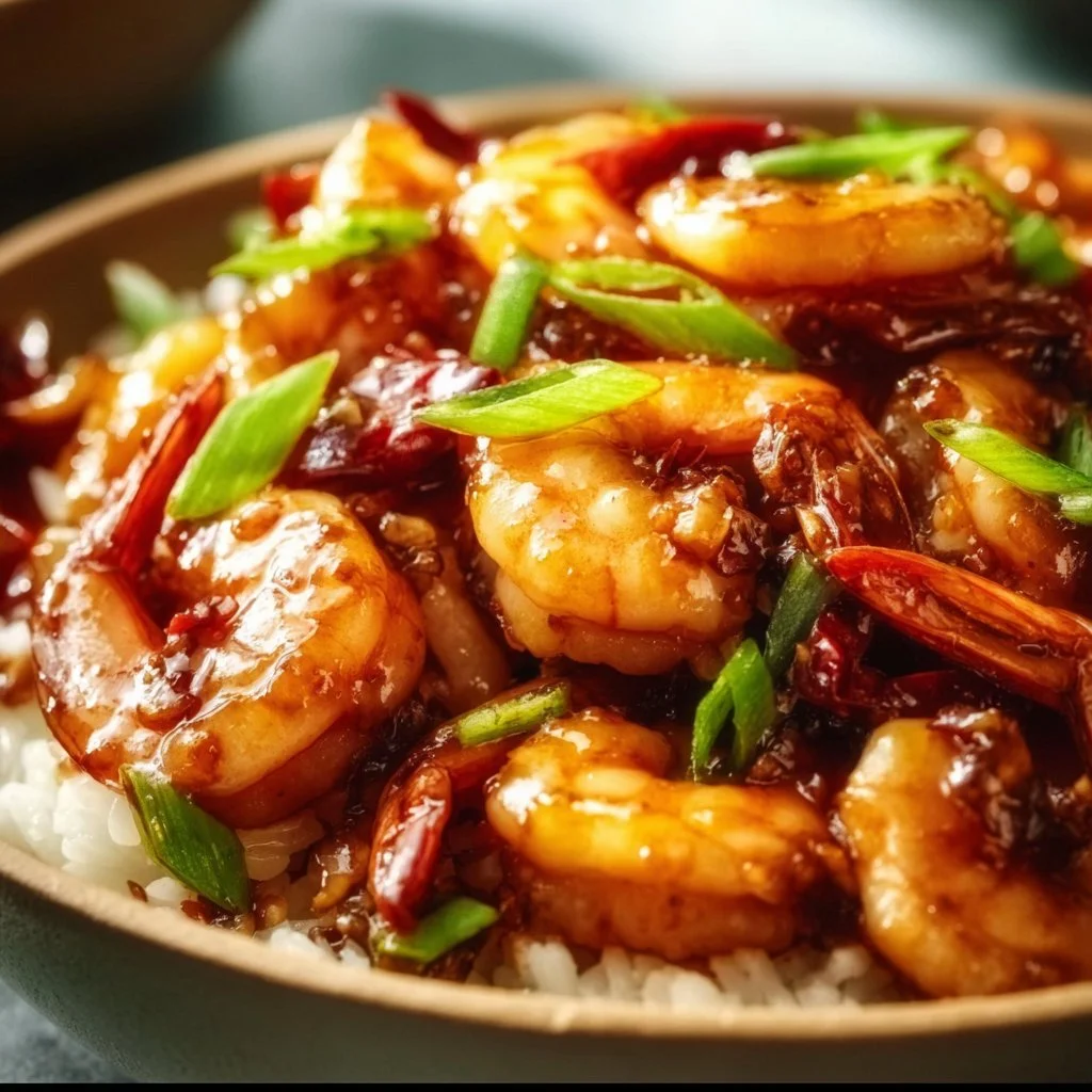 Easy Kung Pao Shrimp