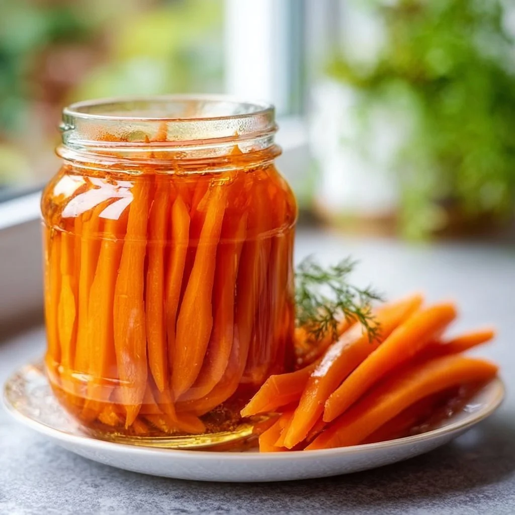 Easy Pickled Carrots
