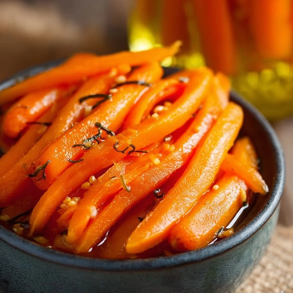 Easy Pickled Carrots