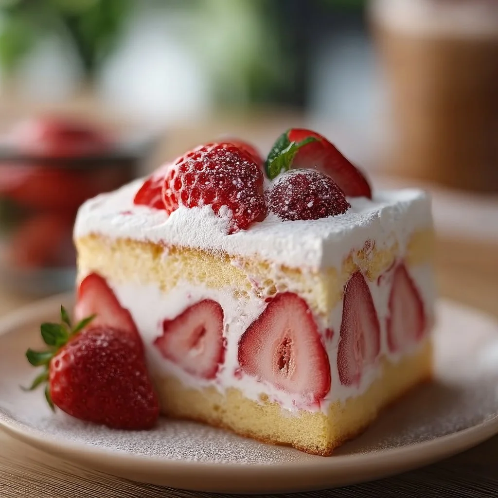 Japanese Strawberry Cake