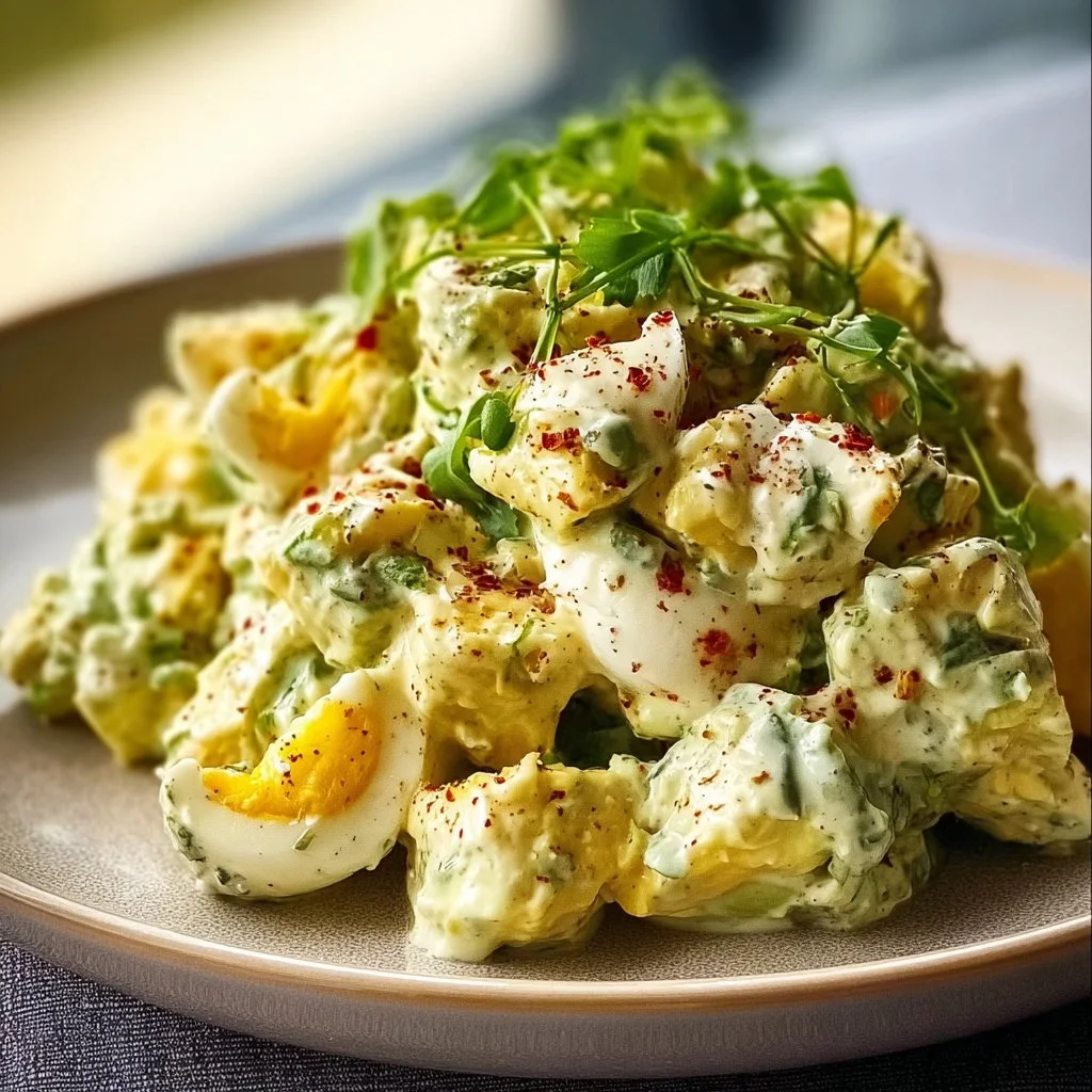 Keto Avocado Egg Salad