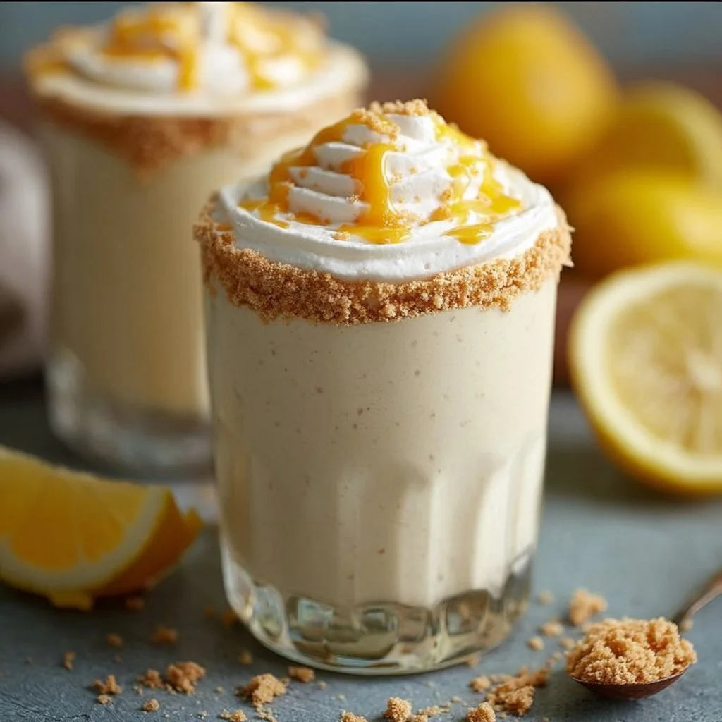Lemon Cream Pie Vegan Protein Shake