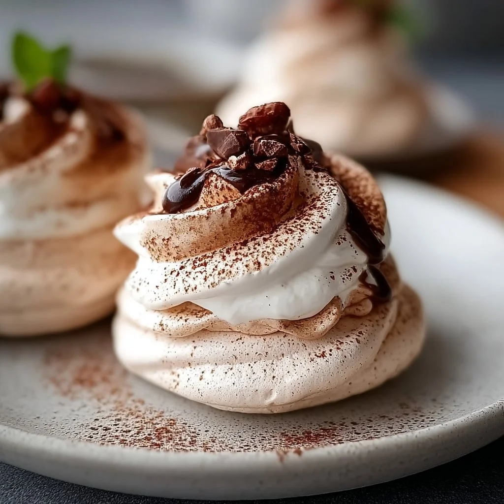 Nutella Pavlovas