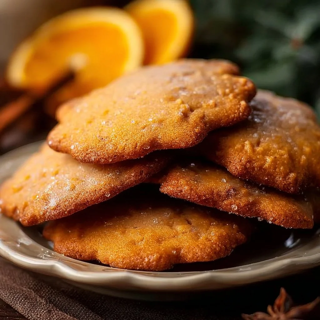 Orange Clove Cookies
