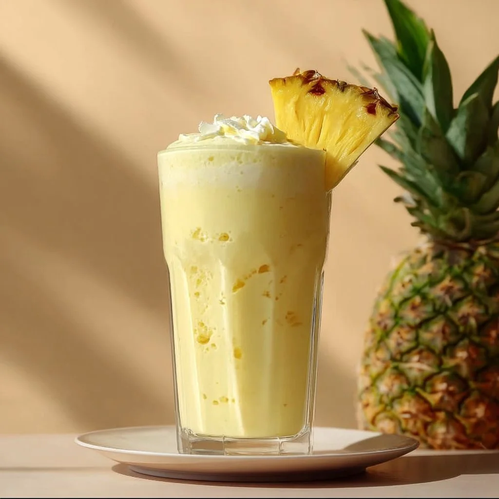 Pineapple Milkshake Recipe