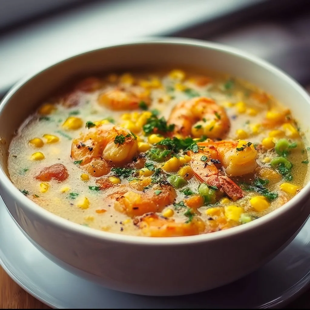 Shrimp and Corn Soup