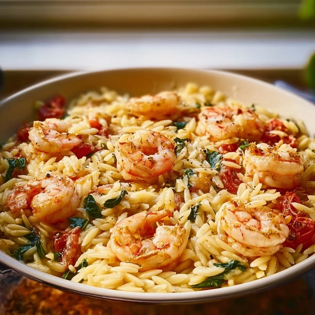Shrimp Orzo