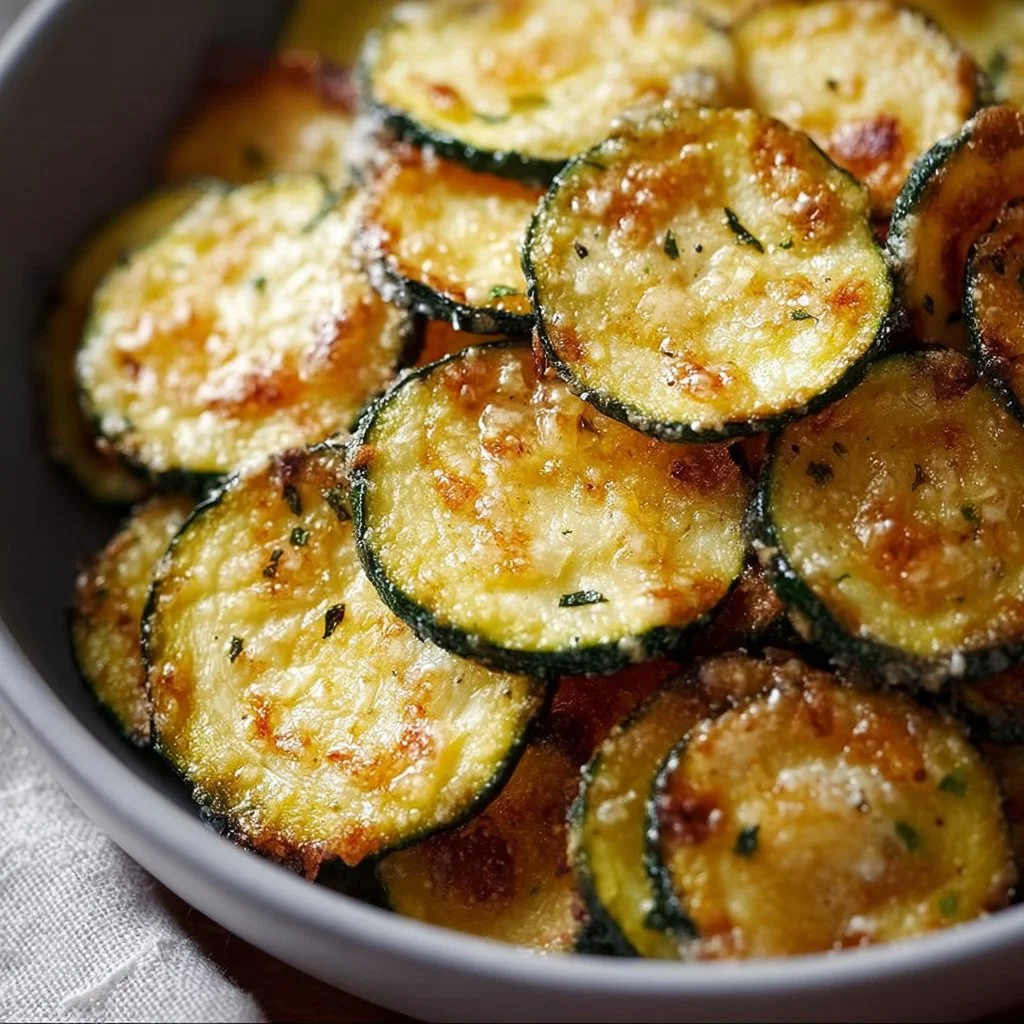 Simple Salt And Vinegar Zucchini Chips