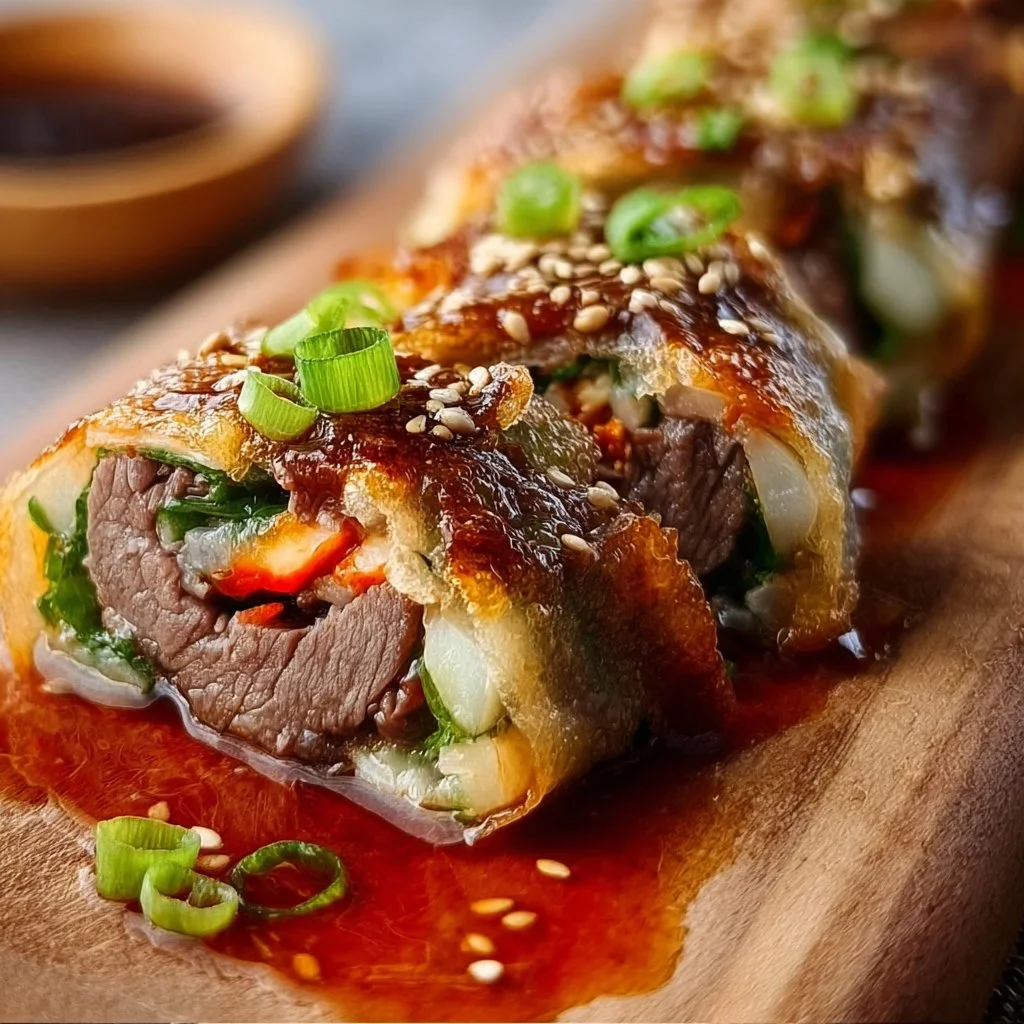 Taiwanese Beef Rolls
