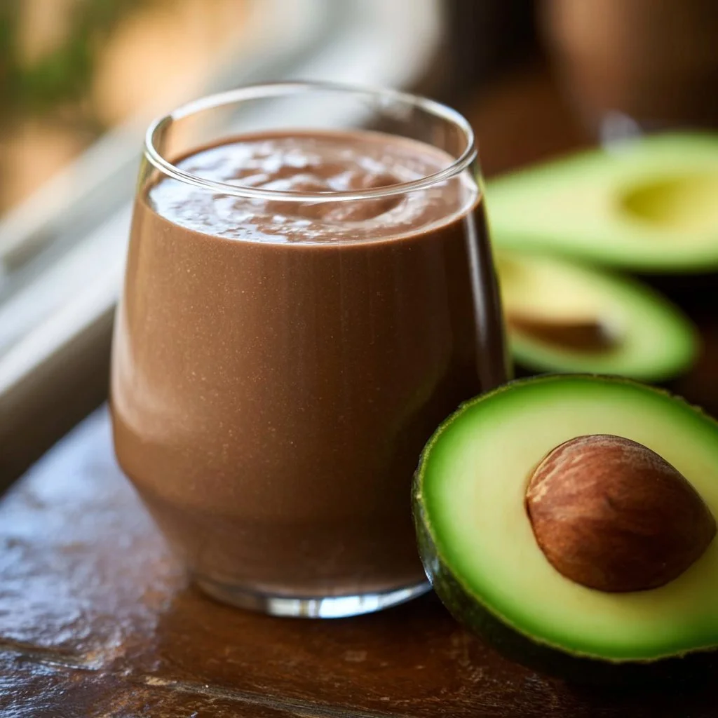 The Best Chocolate Avocado Smoothie