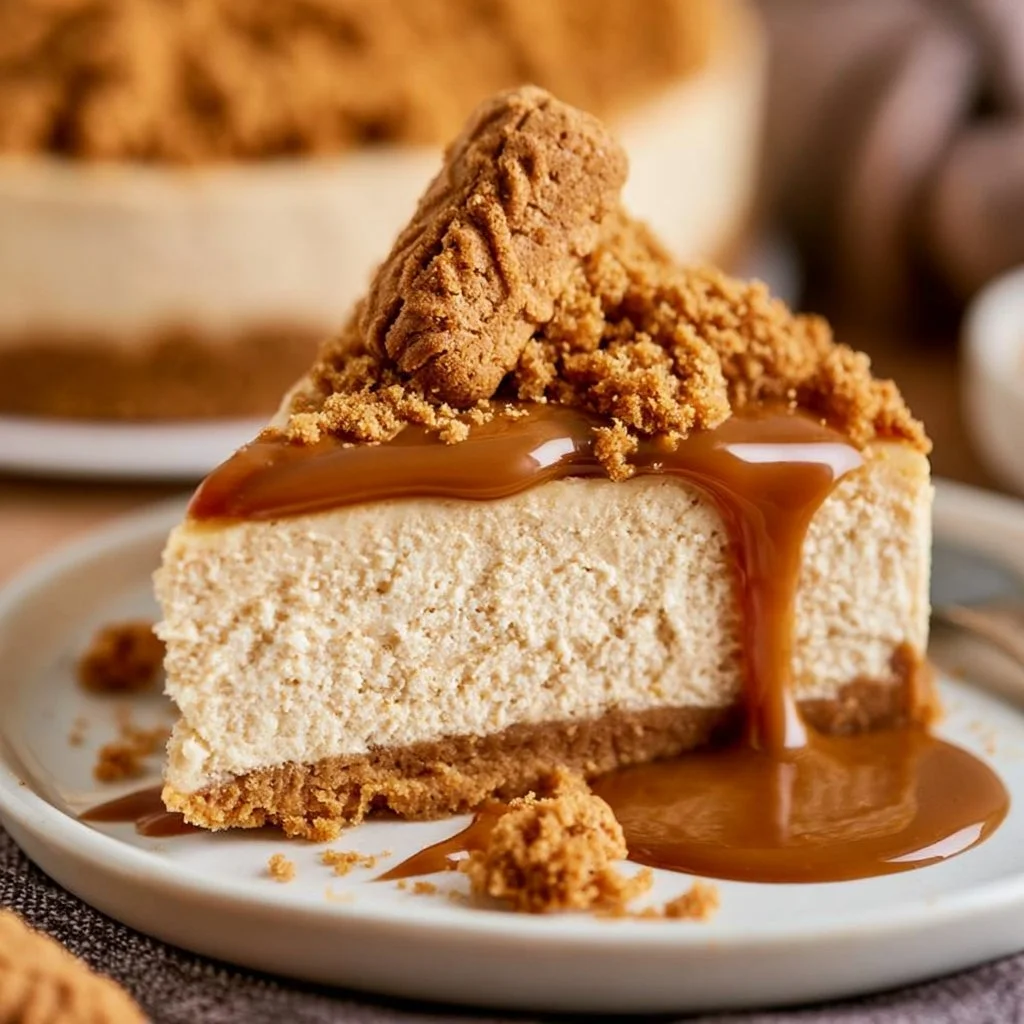 Biscoff Cheesecake No Bake