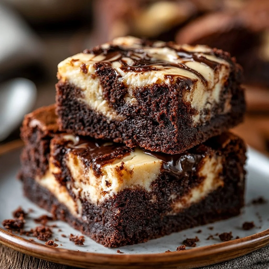 Cheesecake Brownies