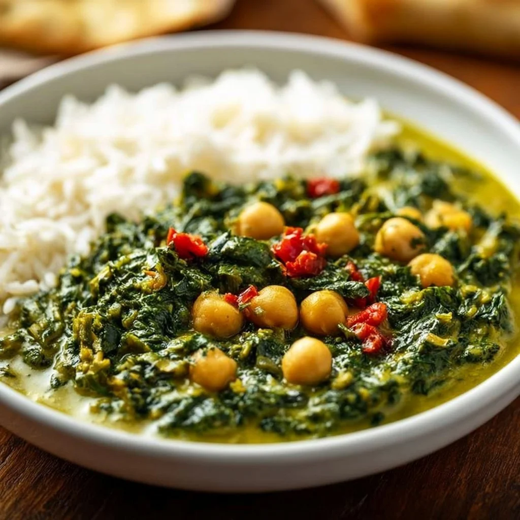 Chickpea Spinach Curry