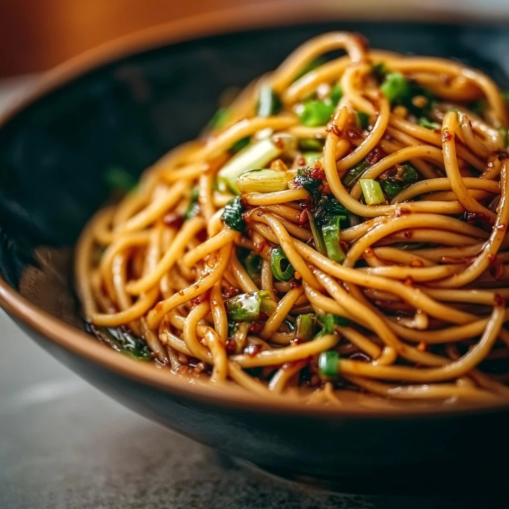 Chinese Scallion Oil Noodles