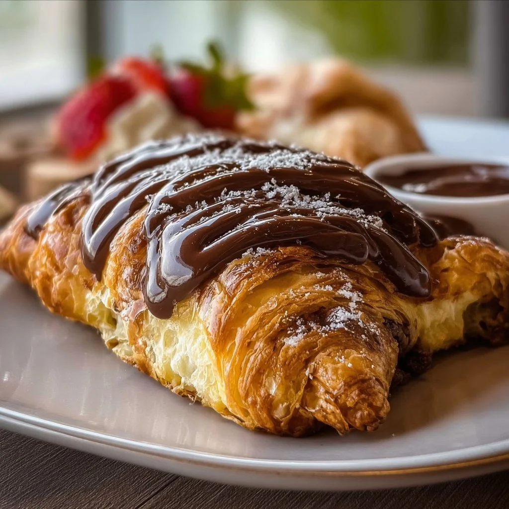 Chocolate Croissant Bake