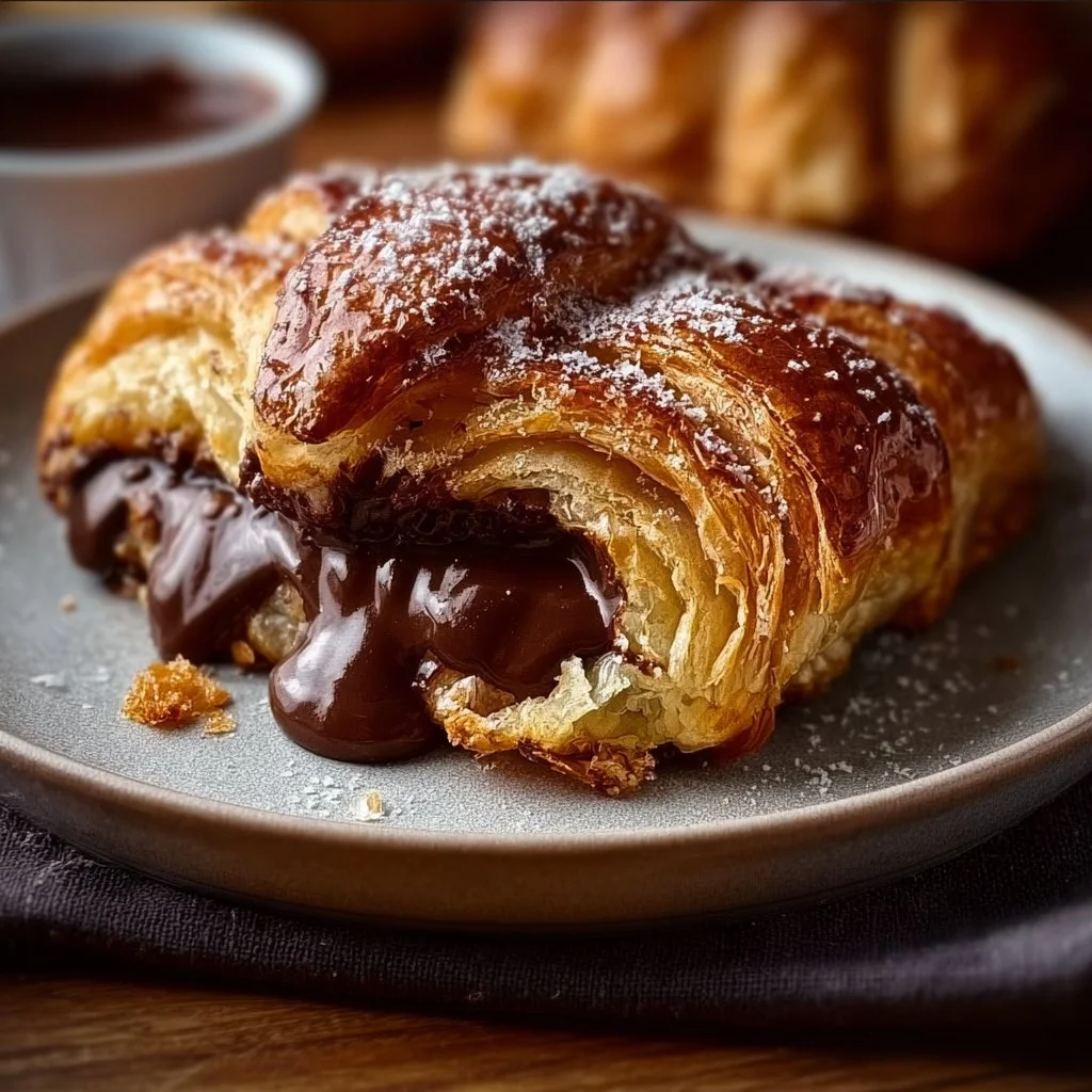 Chocolate Croissant Bake