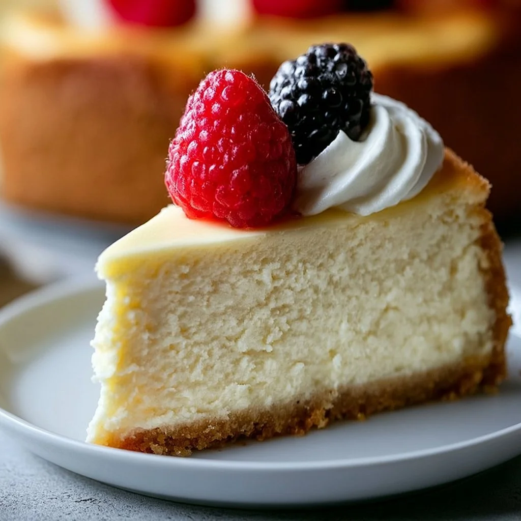 Classic New York Cheesecake