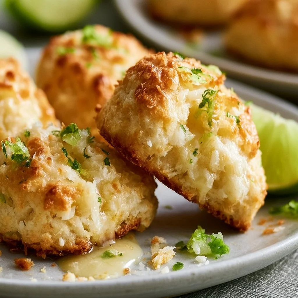 Coconut Lime Scones