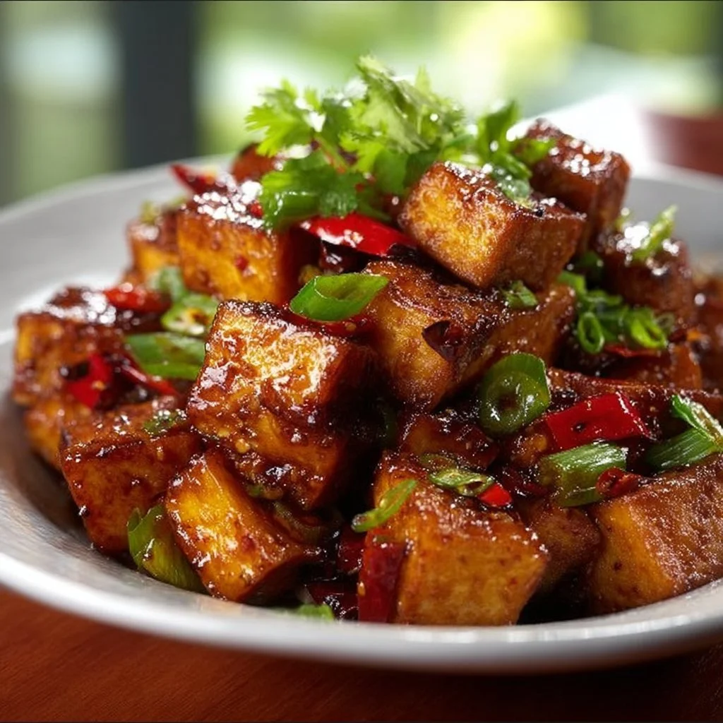 Crispy Szechuan Tofu