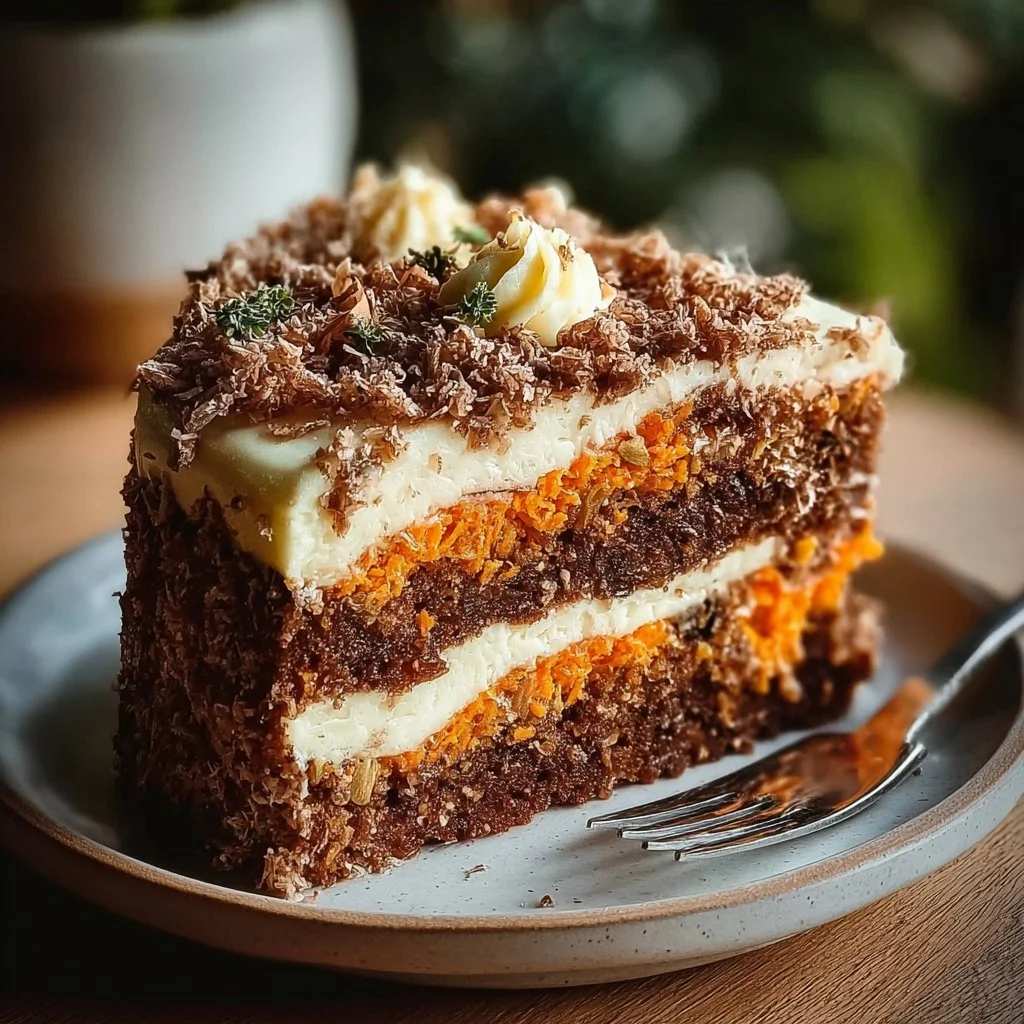 Decadent Brazilian Carrot Cake