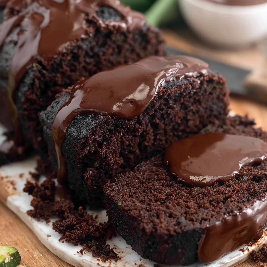 Double Dark Chocolate Zucchini Loaf