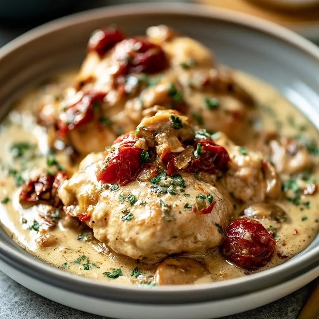 Dump and Go Crockpot Marry Me Chicken
