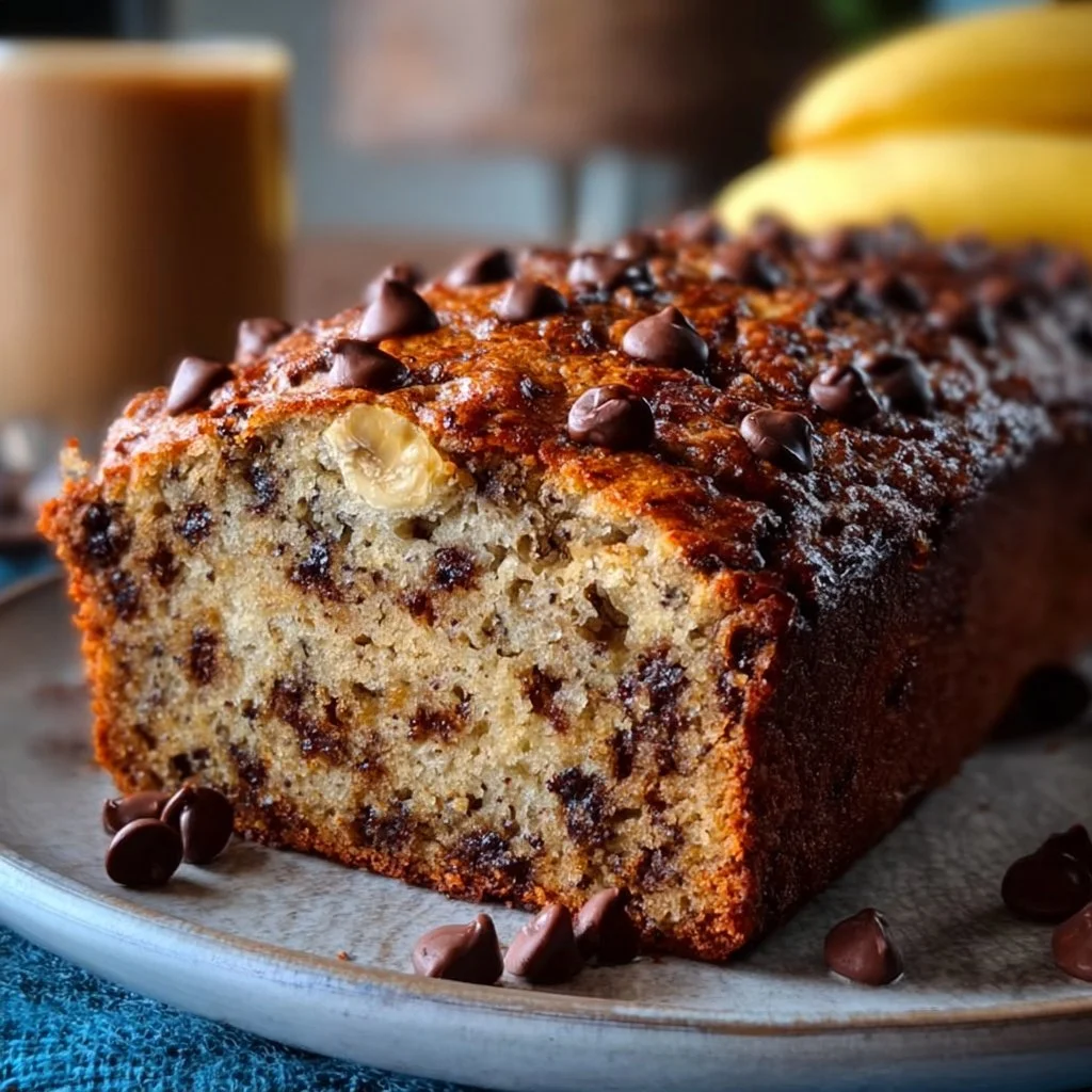 Easy Fun Chocolate Chip Banana Bread