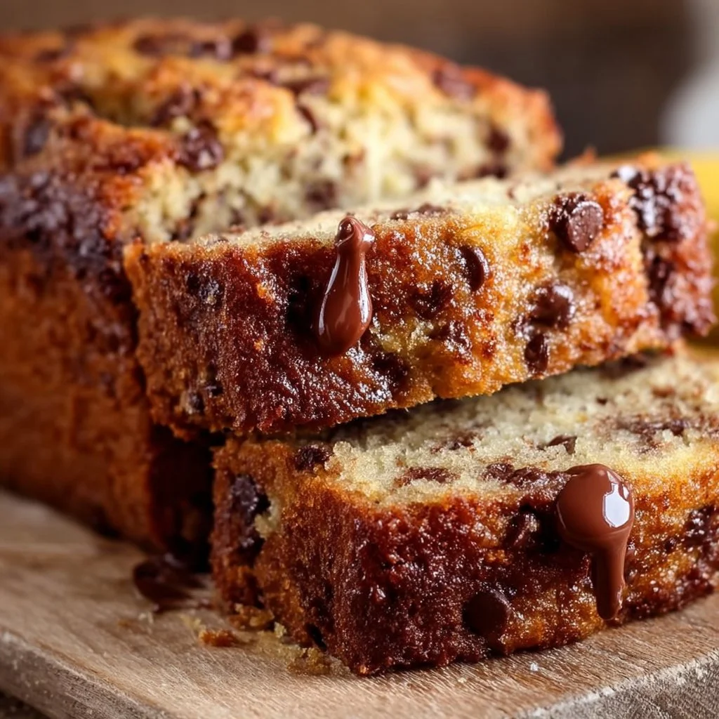 Easy Fun Chocolate Chip Banana Bread