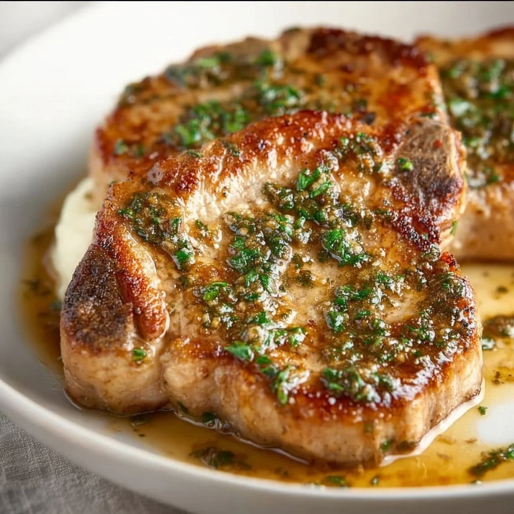 Garlic Butter Pork Chops